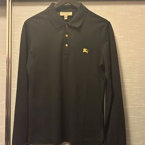 BURBERRY. New without tags. Long sleeve Polo